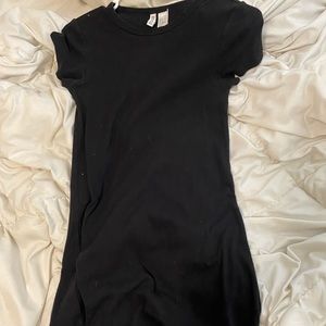 Mini black dress